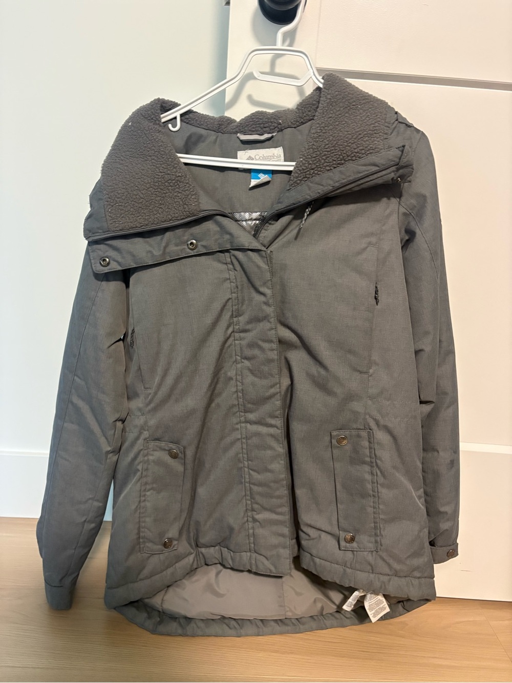 Columbia Gray Omni-Heat Winter Jacket